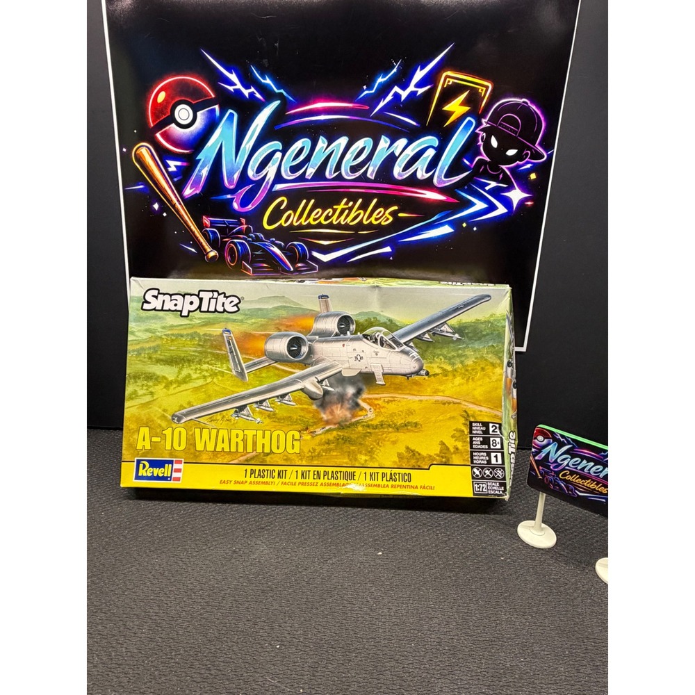 Revell SnapTite A-10 Warthog 1:72 Scale Plastic Model Airplane Kit 85-1180